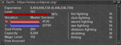 Signature for player Darth