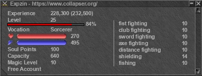 Signature for player Expzin