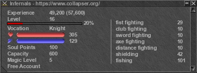 Signature for player Infernals