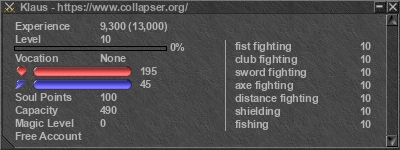 Signature for player Klaus