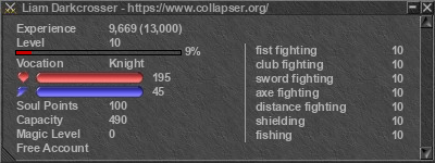 Signature for player Liam Darkcrosser