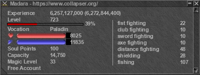 Signature for player Madara