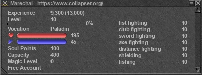 Signature for player Marechal