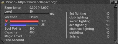 Signature for player Pirado