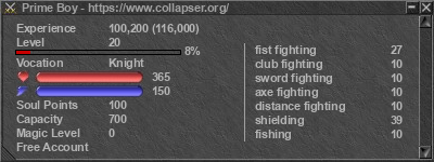 Signature for player Prime Boy