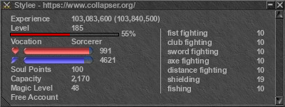 Signature for player Stylee