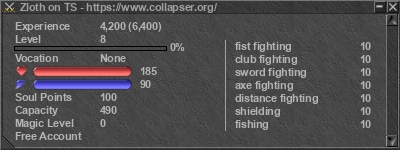 Signature for player Zloth on TS